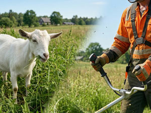 ヤギ除草レンタルの費用はどれくらい？草刈りとのコスト比較